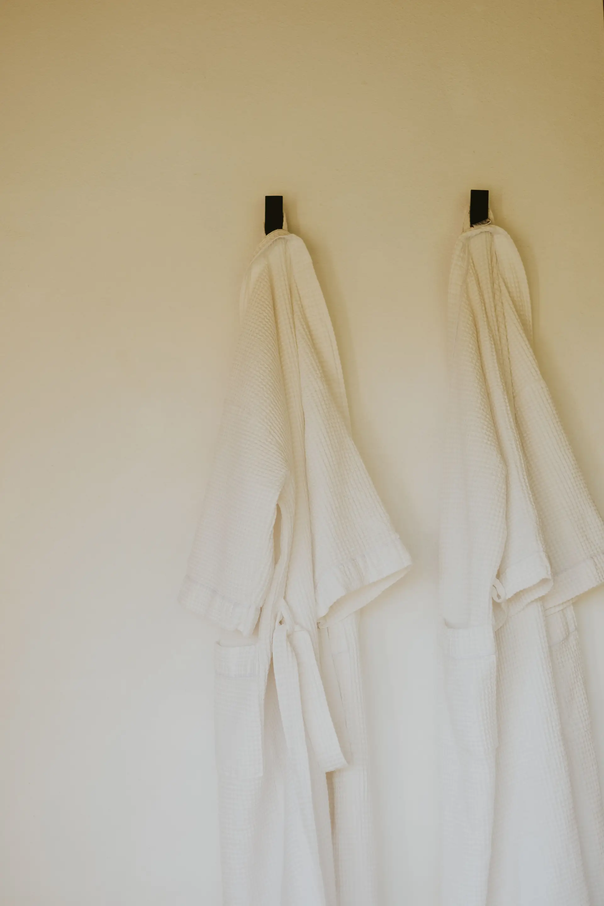 Premium bathrobes and amenities