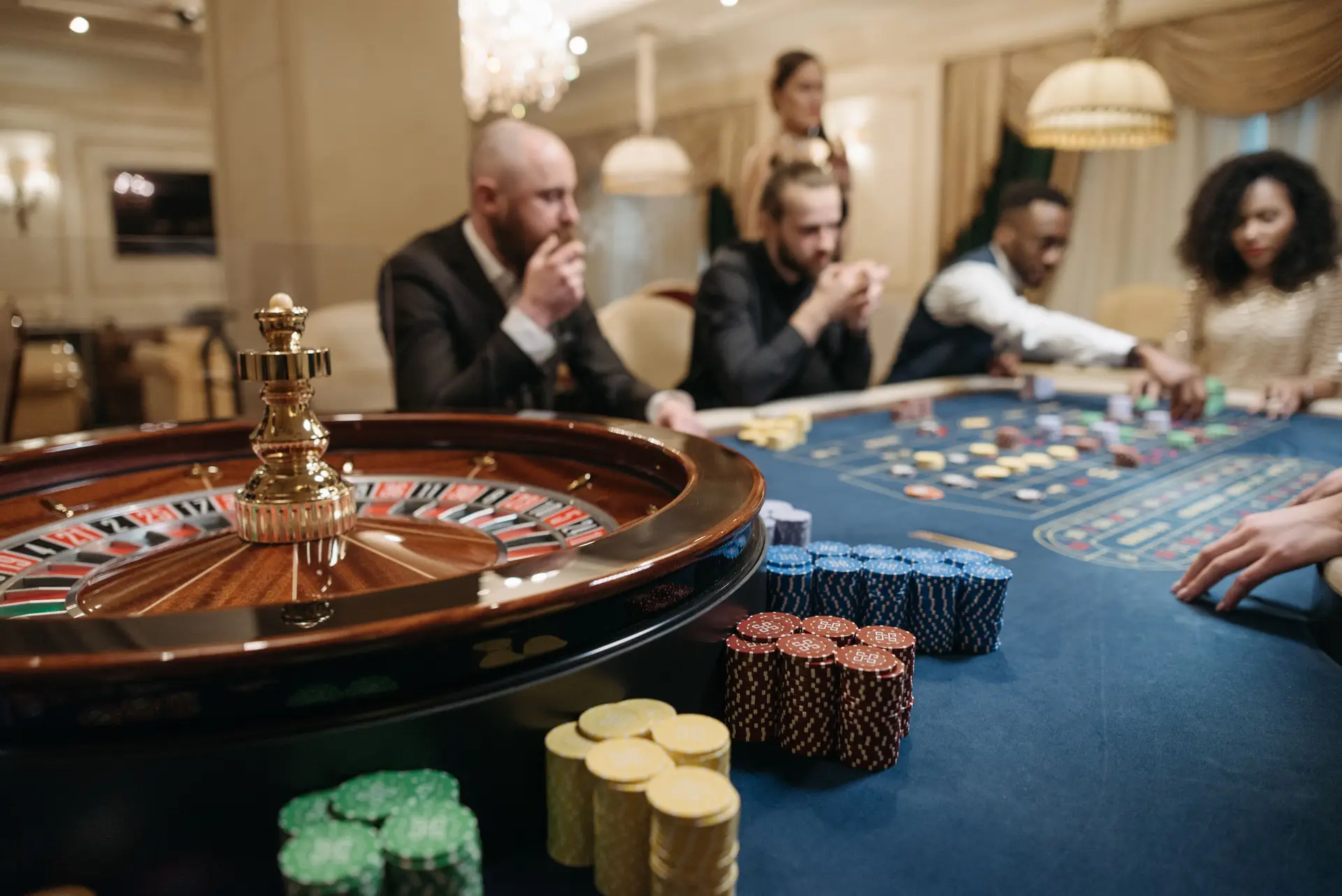 Sophisticated casino interior at DelvessiangrandStay